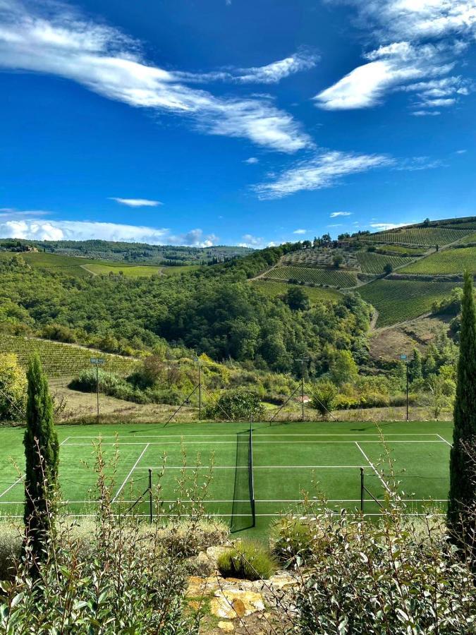 Villa Rignana Chianti Estate, Pool, Tennis,Cook Greve in Chianti Zewnętrze zdjęcie