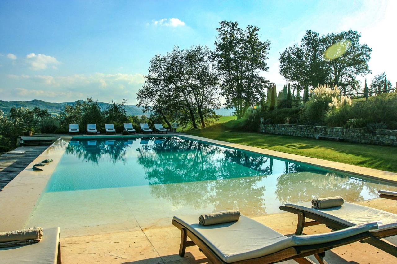 Villa Rignana Chianti Estate, Pool, Tennis,Cook Greve in Chianti Zewnętrze zdjęcie