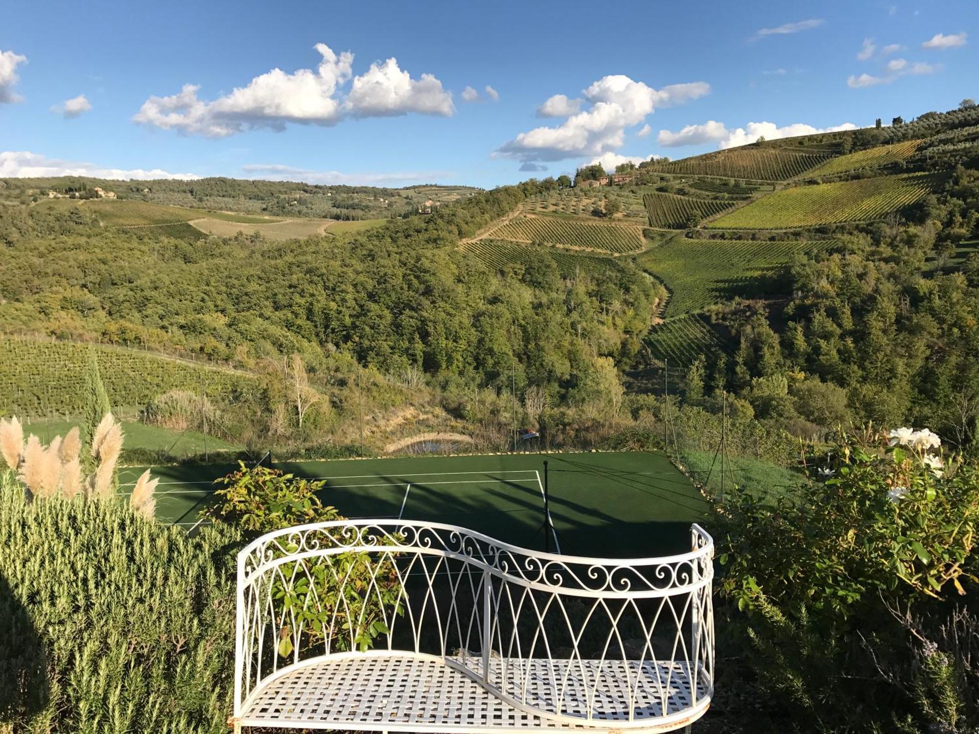 Villa Rignana Chianti Estate, Pool, Tennis,Cook Greve in Chianti Zewnętrze zdjęcie