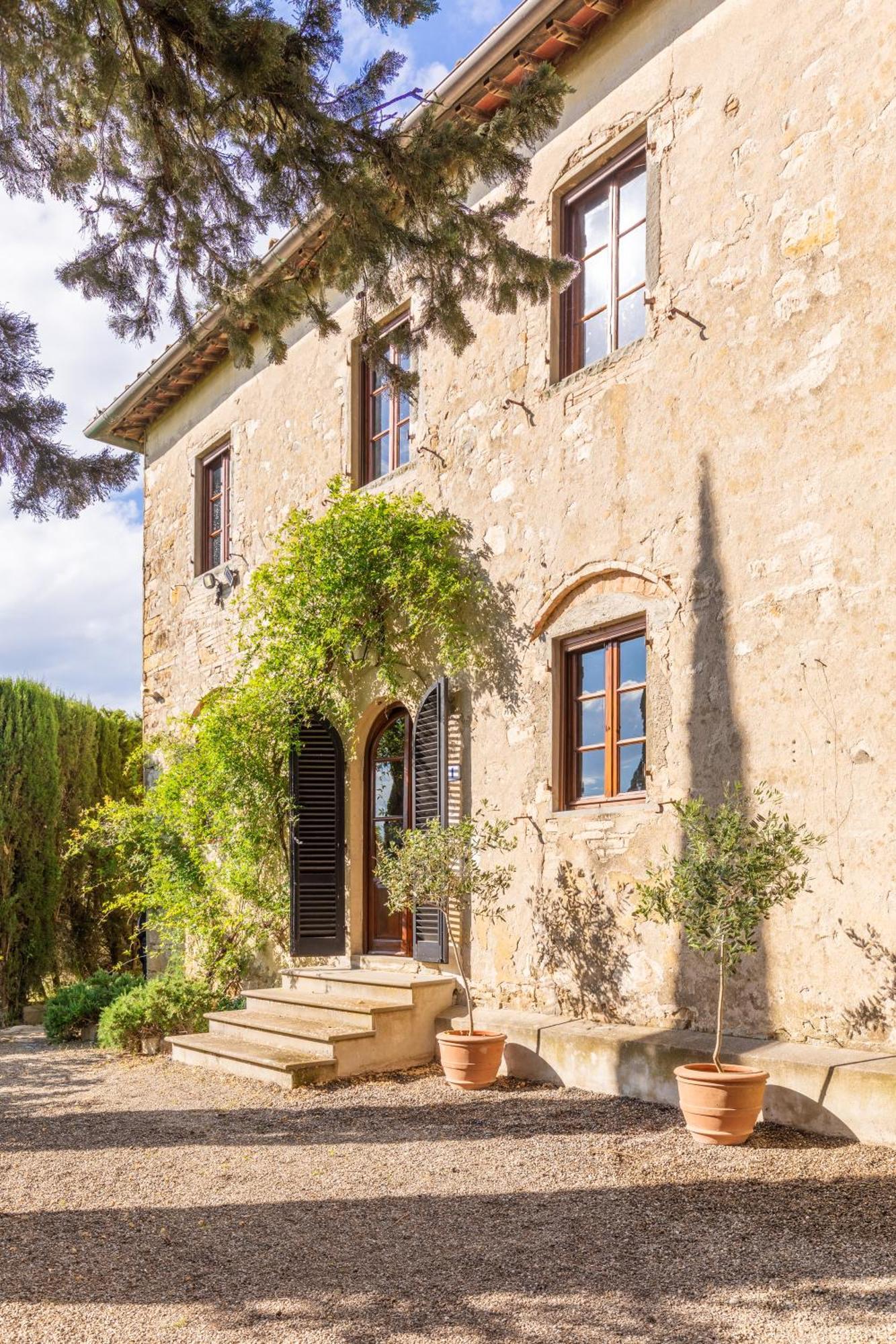 Villa Rignana Chianti Estate, Pool, Tennis,Cook Greve in Chianti Zewnętrze zdjęcie