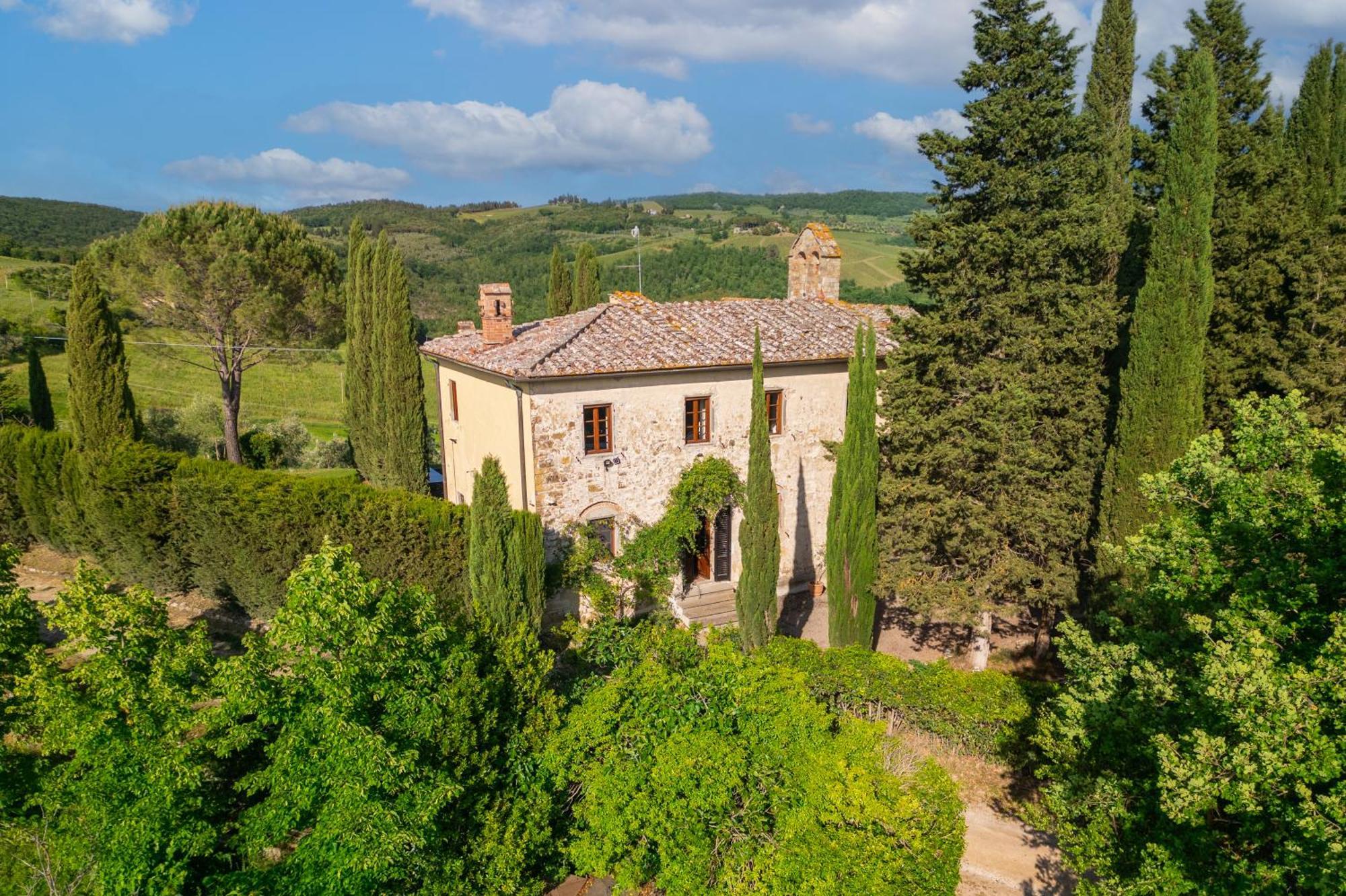 Villa Rignana Chianti Estate, Pool, Tennis,Cook Greve in Chianti Zewnętrze zdjęcie