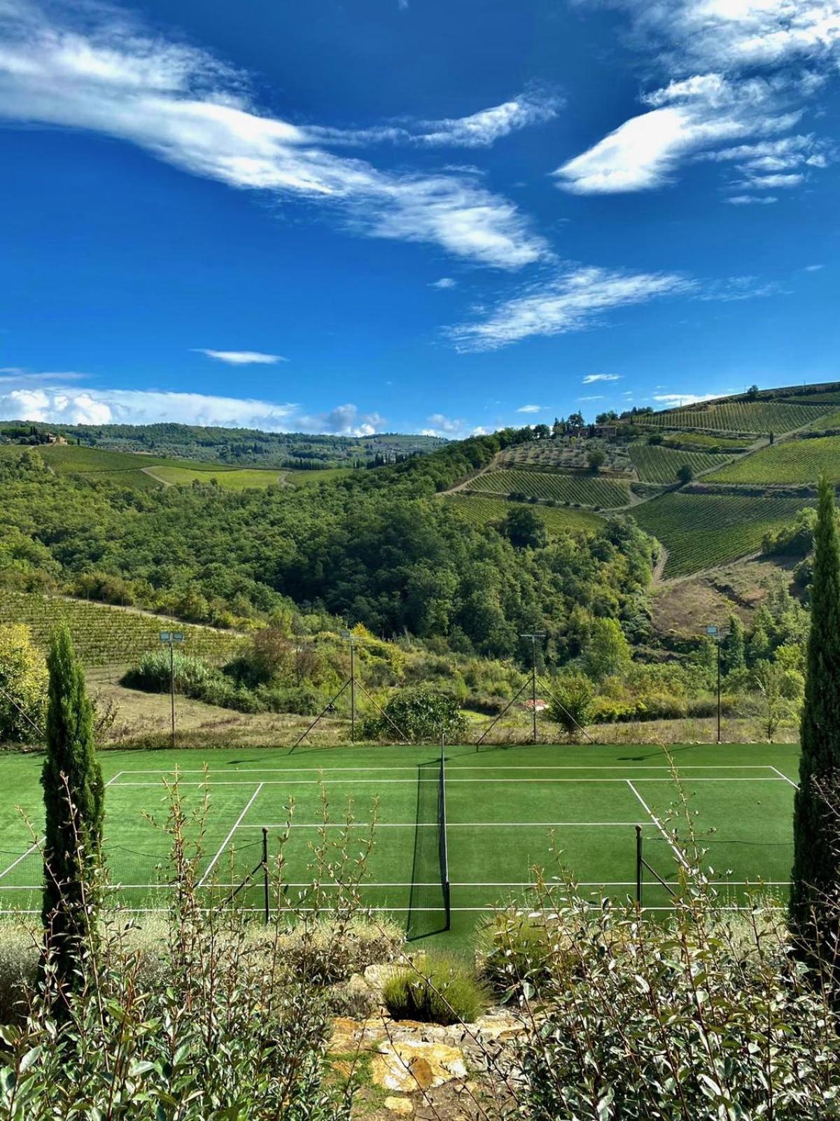 Villa Rignana Chianti Estate, Pool, Tennis,Cook Greve in Chianti Zewnętrze zdjęcie